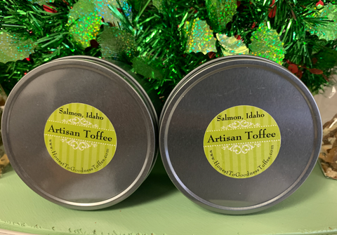 6 PEWTER GIFT CANS FREE SHIPPING